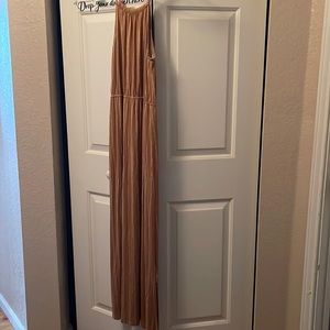 Bixby Nomad girls halter maxi dress